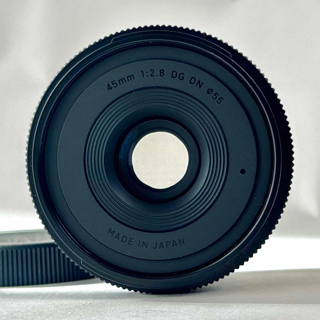 美品！SIGMA 45mm F2.8 DG DN Eマウントレンズ