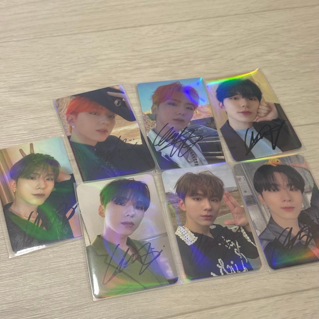 monsta x キヒョン サイントレカ 7枚セット 匿名発送