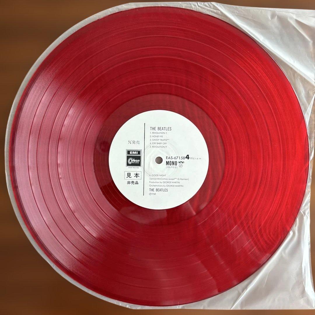 《レア★非売品》ザ・ビートルズ 赤レコード