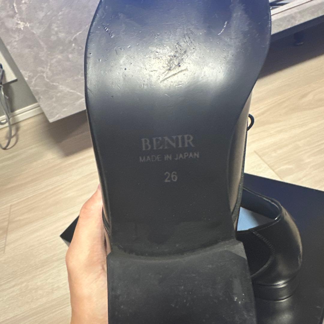 BENIR ベニル26cm メンズシューズ　ウエディング　革靴