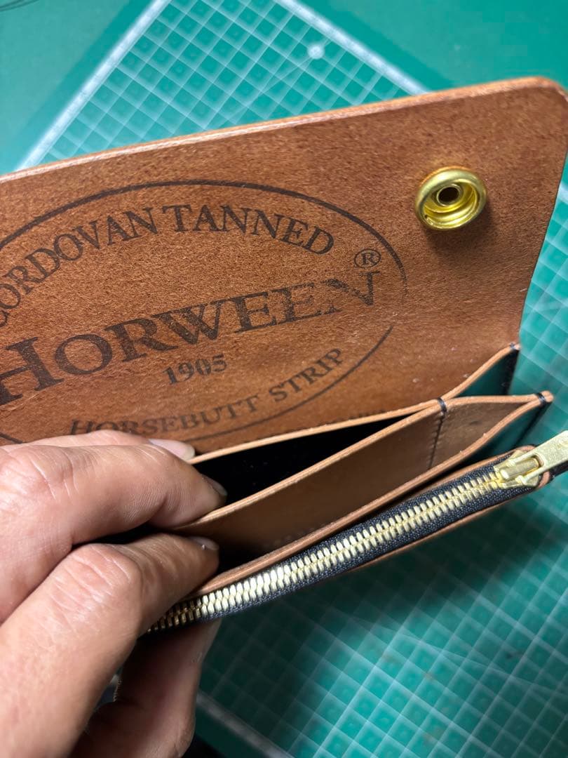 本日限定☆ホーウィン☆ホースバットストリップ☆トラッカーウォレットHORWEEN