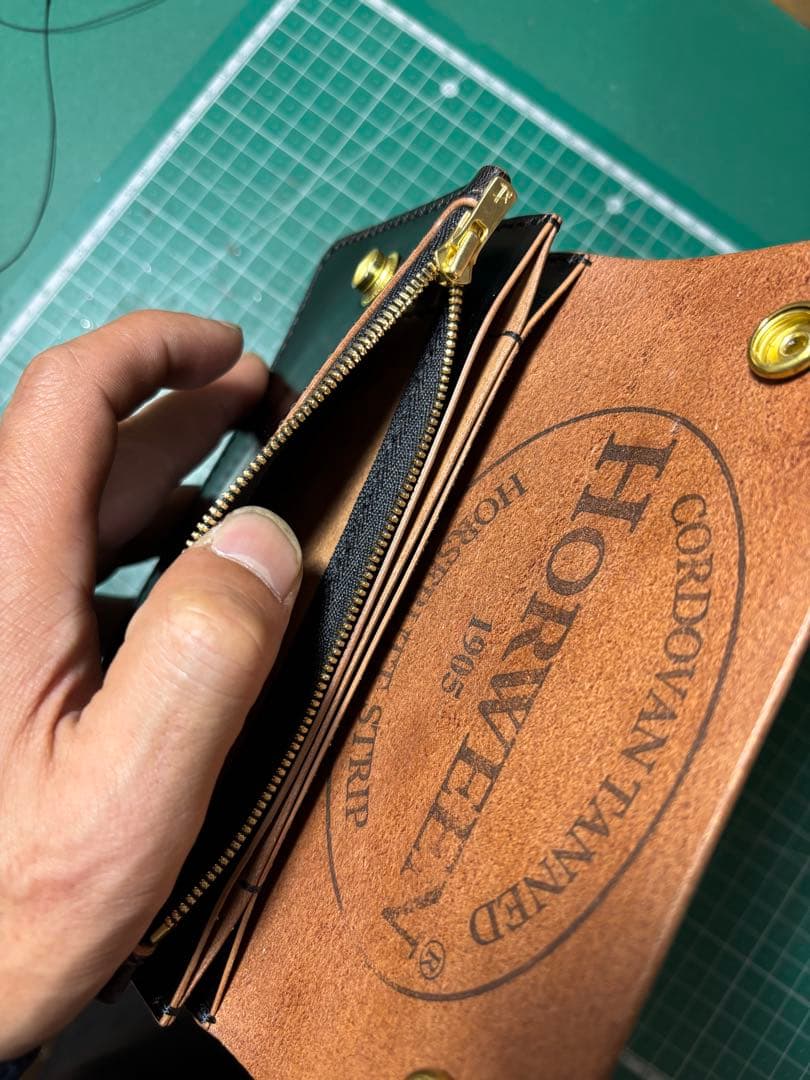 本日限定☆ホーウィン☆ホースバットストリップ☆トラッカーウォレットHORWEEN