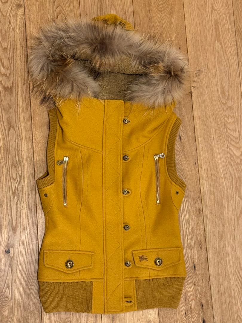 Burberry Blue Labelファーベスト