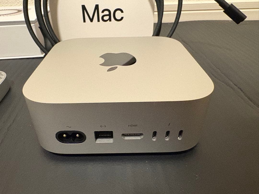 【早い者勝ち】Mac mini M4 (2024) 24GB ユニファイドメモリ