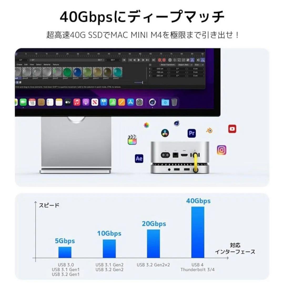 【早い者勝ち】Mac mini M4 (2024) 24GB ユニファイドメモリ