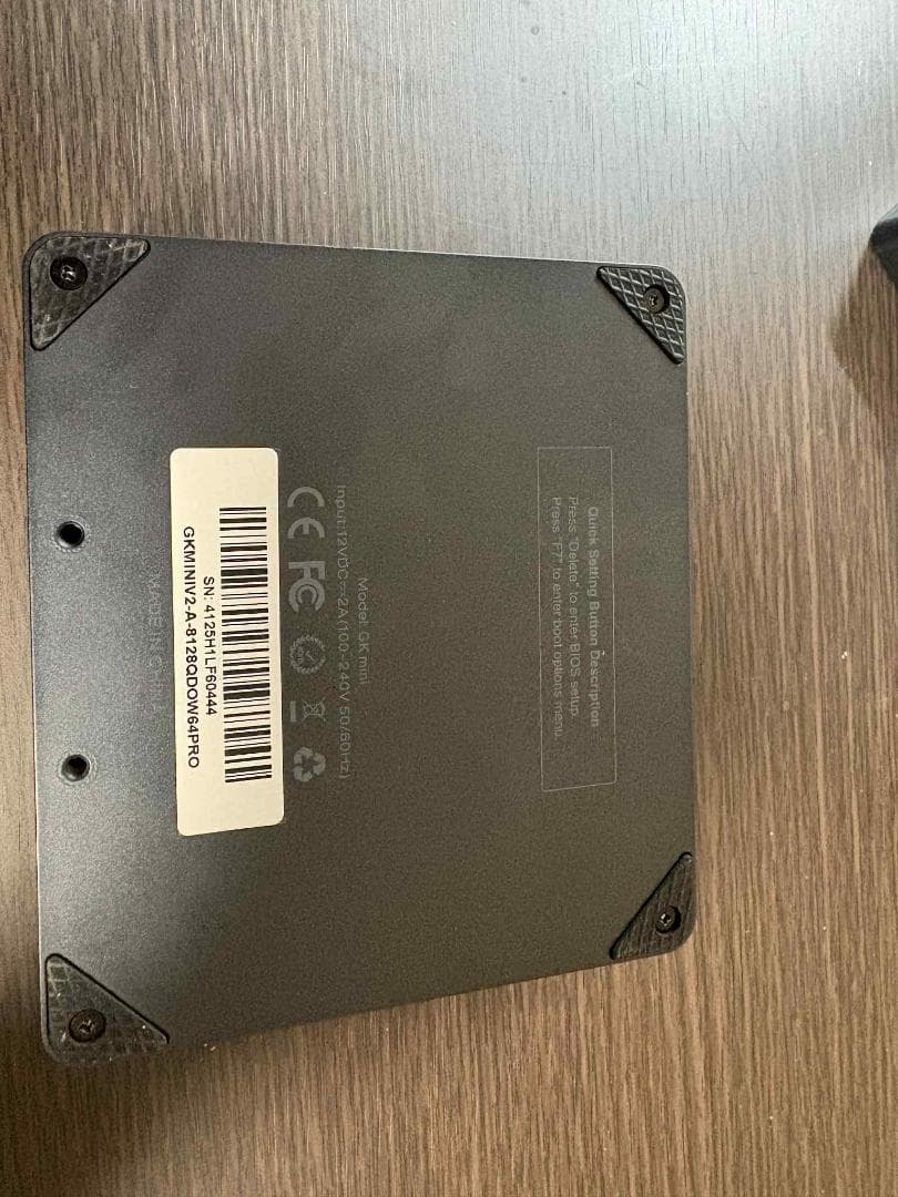 Beelink Intel Inside ミニデスクトップPC 本体