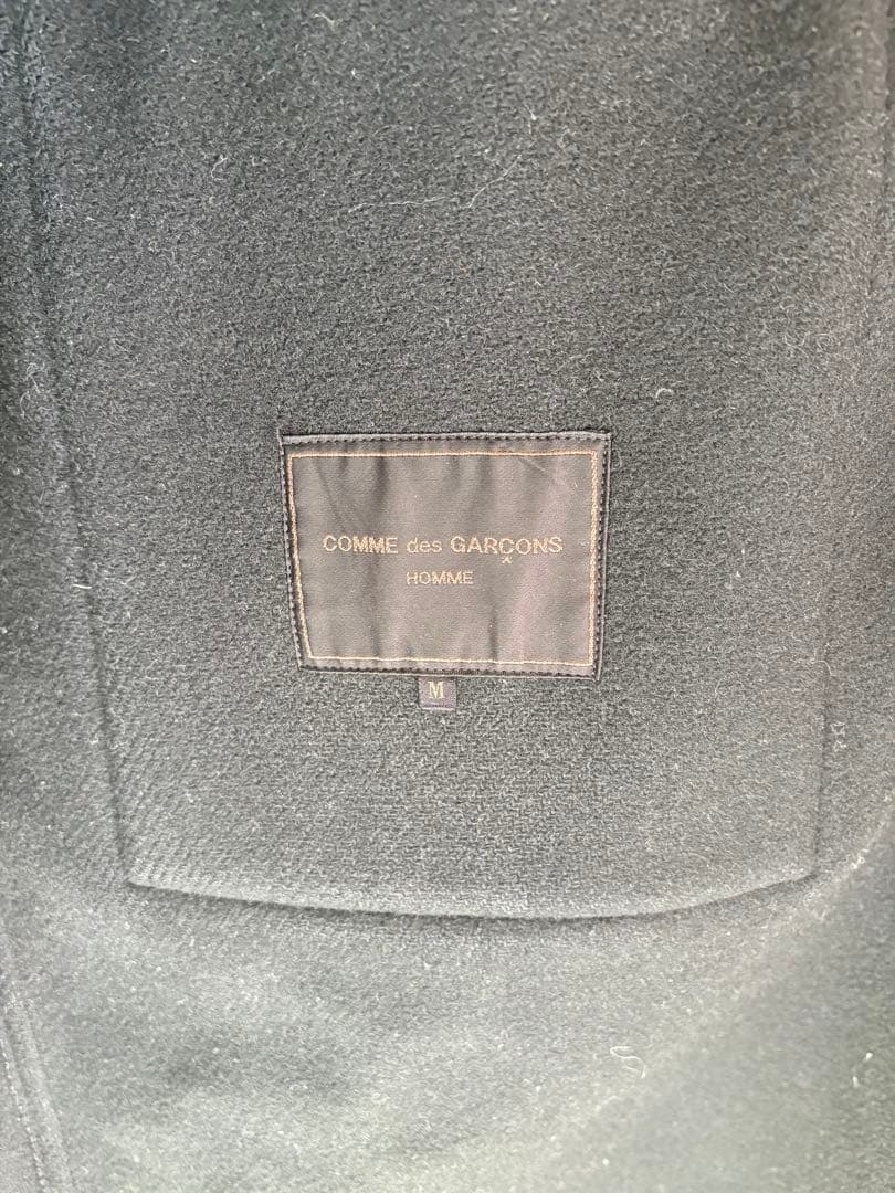 COMME des GARÇONS HOMME ブラックコート M 田中オム