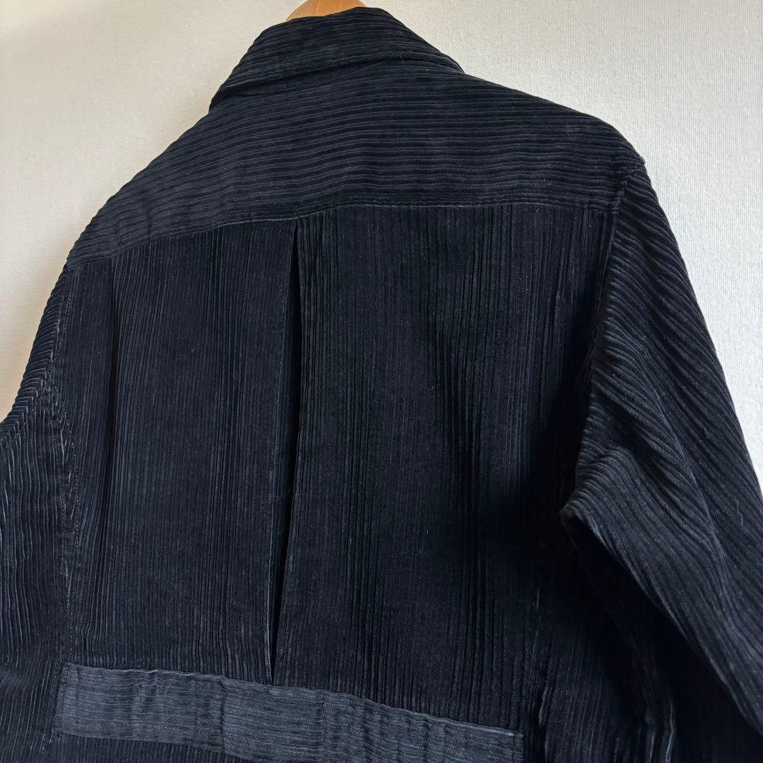 Vintage 70s【ALL BLACK】太畝コーデュロイ ジャケット
