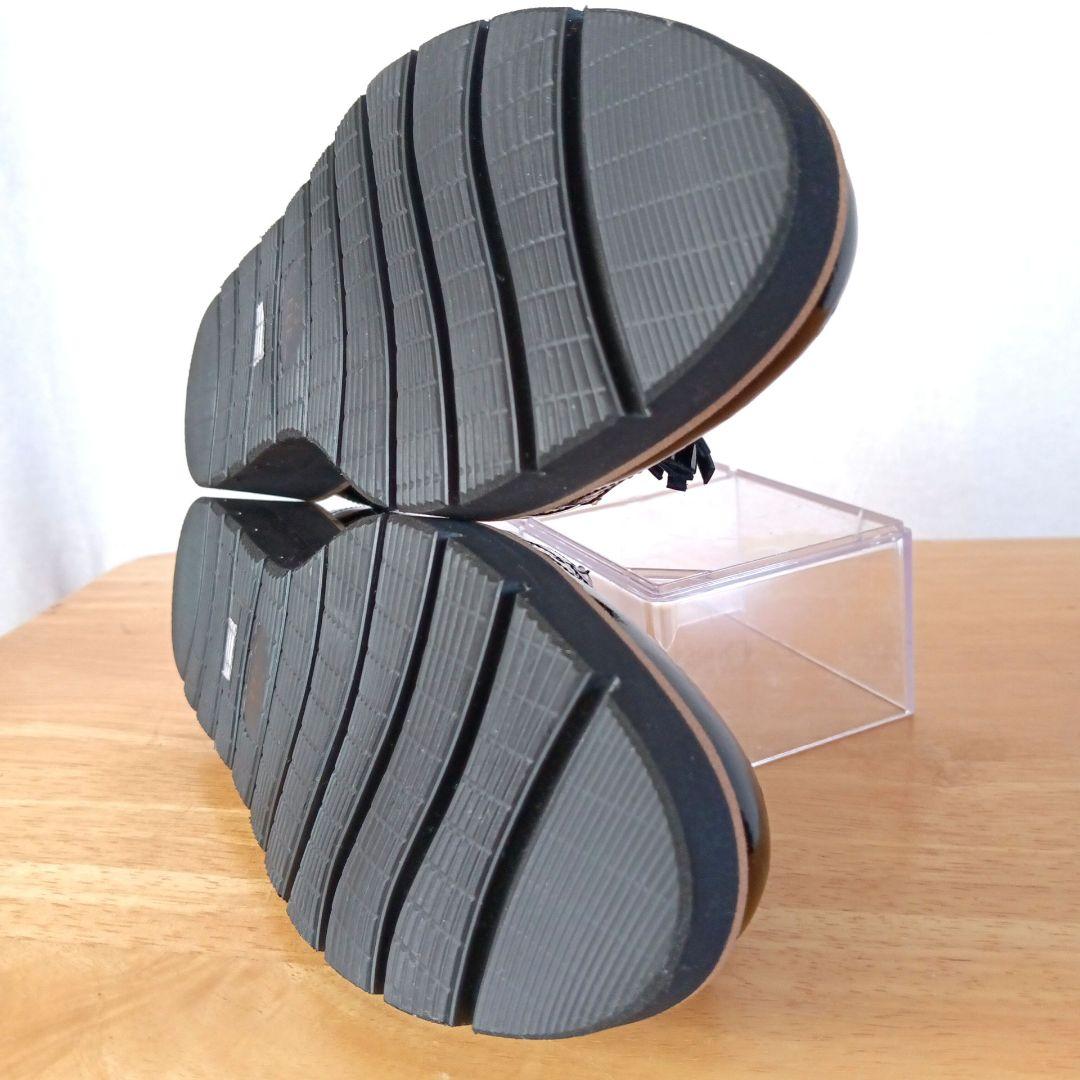 極美品◆DIANA ダイアナ WELLFIT エナメル タッセル ブラック