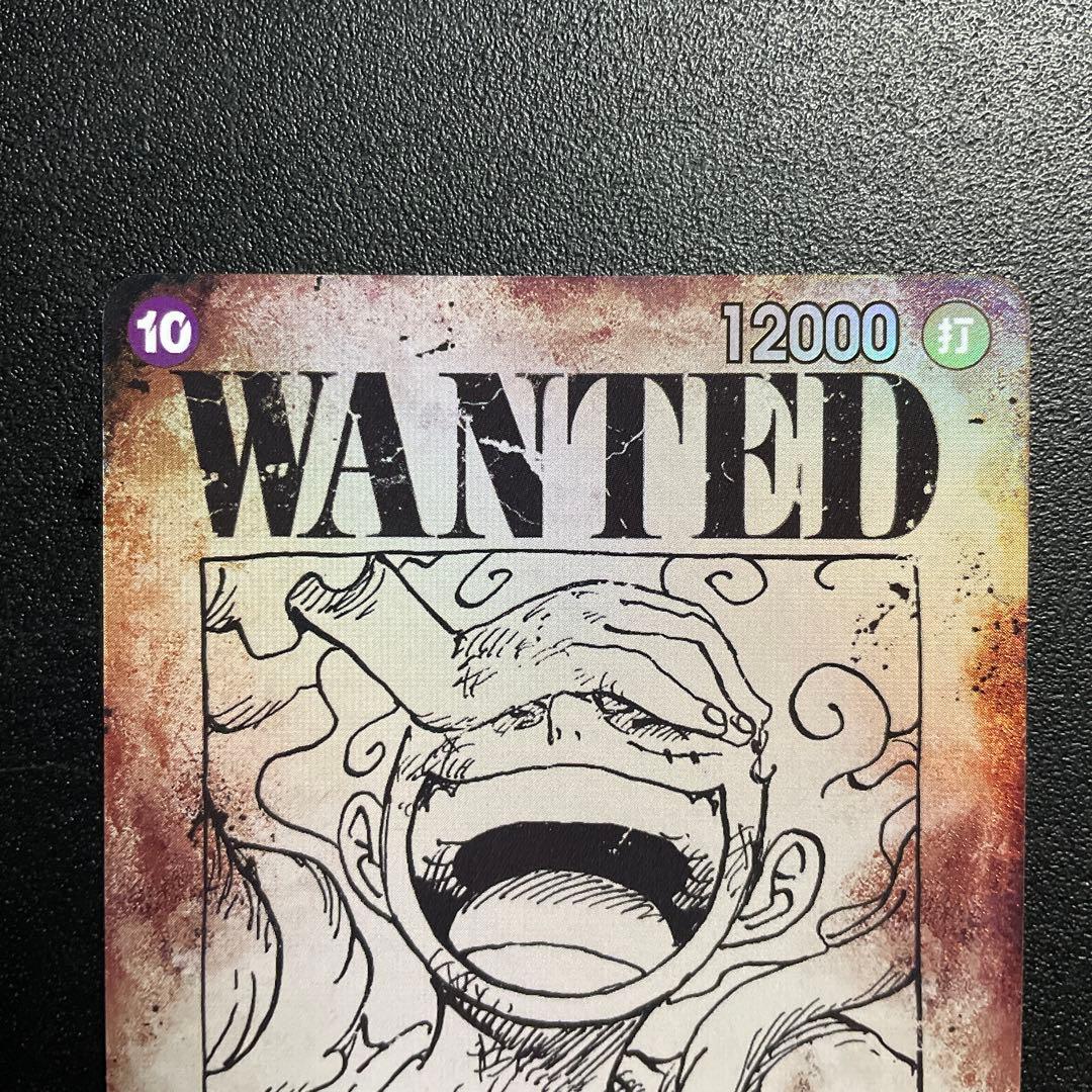 ワンピースカード　モンキー・D・ルフィ　SEC SP　ニカ　手配書