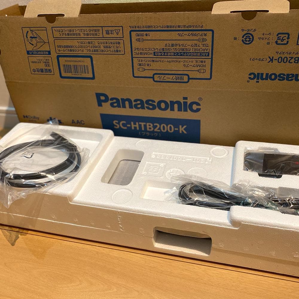 Panasonic サウンドバー SC-HTB200-K【新品未使用】