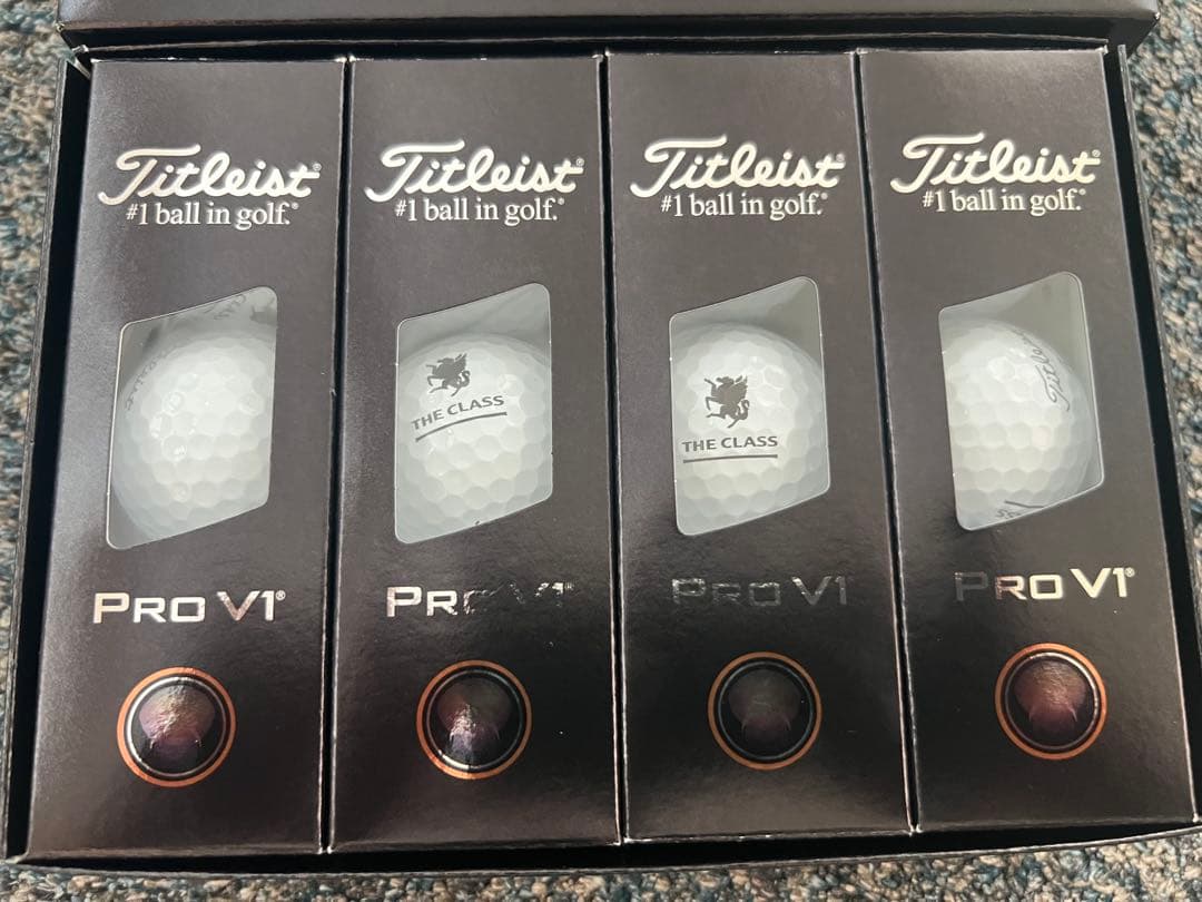 【36球】Titleist Pro V1 JCB THE CLASS【@450】