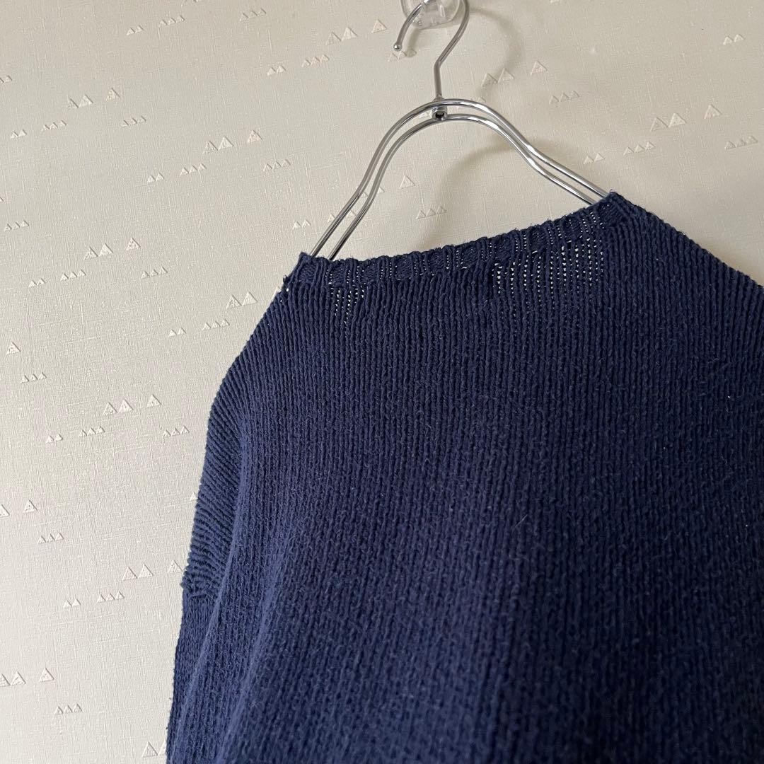 希少 古着 90's ポロスポーツ ラルフローレン コットンニット 星条旗