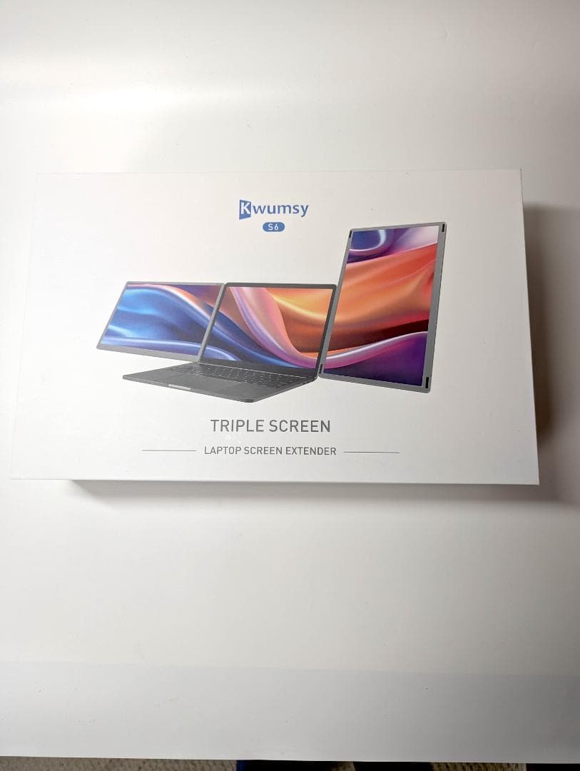 【新品同様品】Kwumsy S6 15.6モバイルモニター 2画面