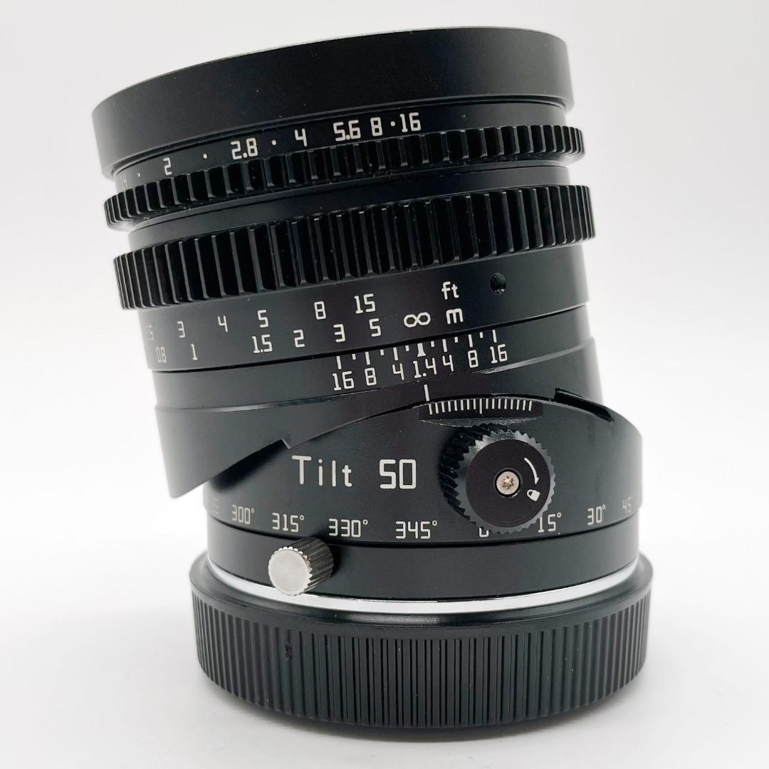 ■銘匠光学 TTArtisan Tilt 50mm f/1.4 キヤノンRF用