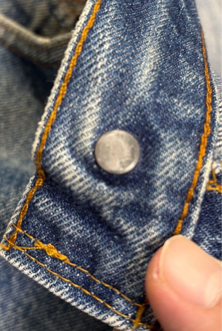 Levi's 501赤耳 オリジナルw86cm 裏ボタン524