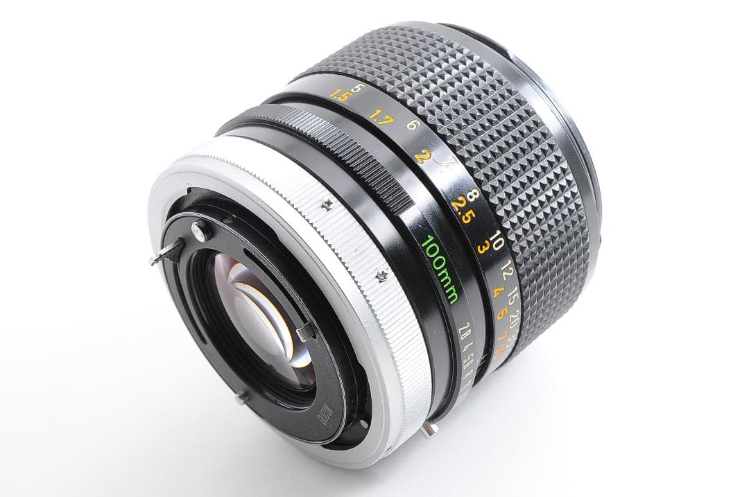 CANON FD 100mm F/2.8 S.S.C. レンズ @3778