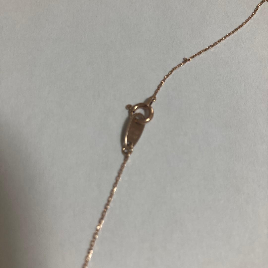 ete K10 ダイヤ2mm 40cm ピンクゴールド