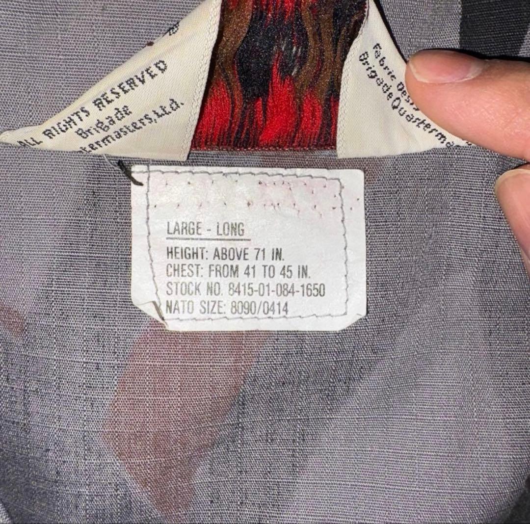 【SALE】スペシャル 90s ASAT トライバルカモ ジャケット グレー