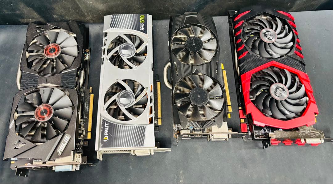 Y*b様 GPU GeForce GTX グラボ まとめ売り グラフィックボード