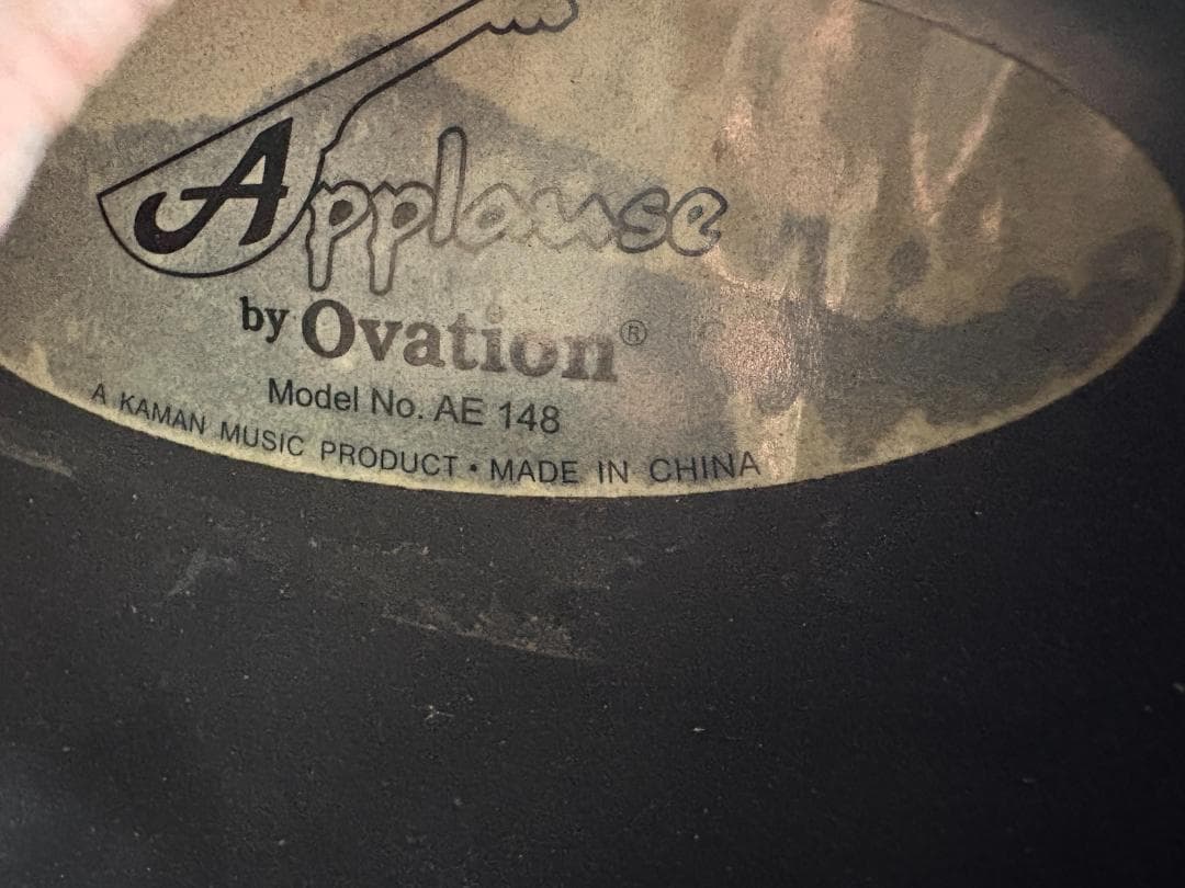 Ovation Applause オベーション/アコギ/エレアコギター