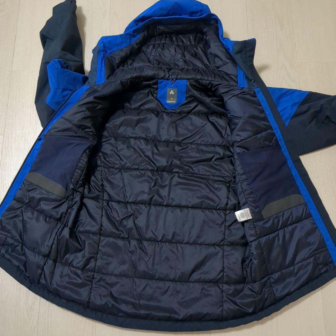 【新品】mont-bell　パウダーホップ パーカ　メンズ　М　ブルー