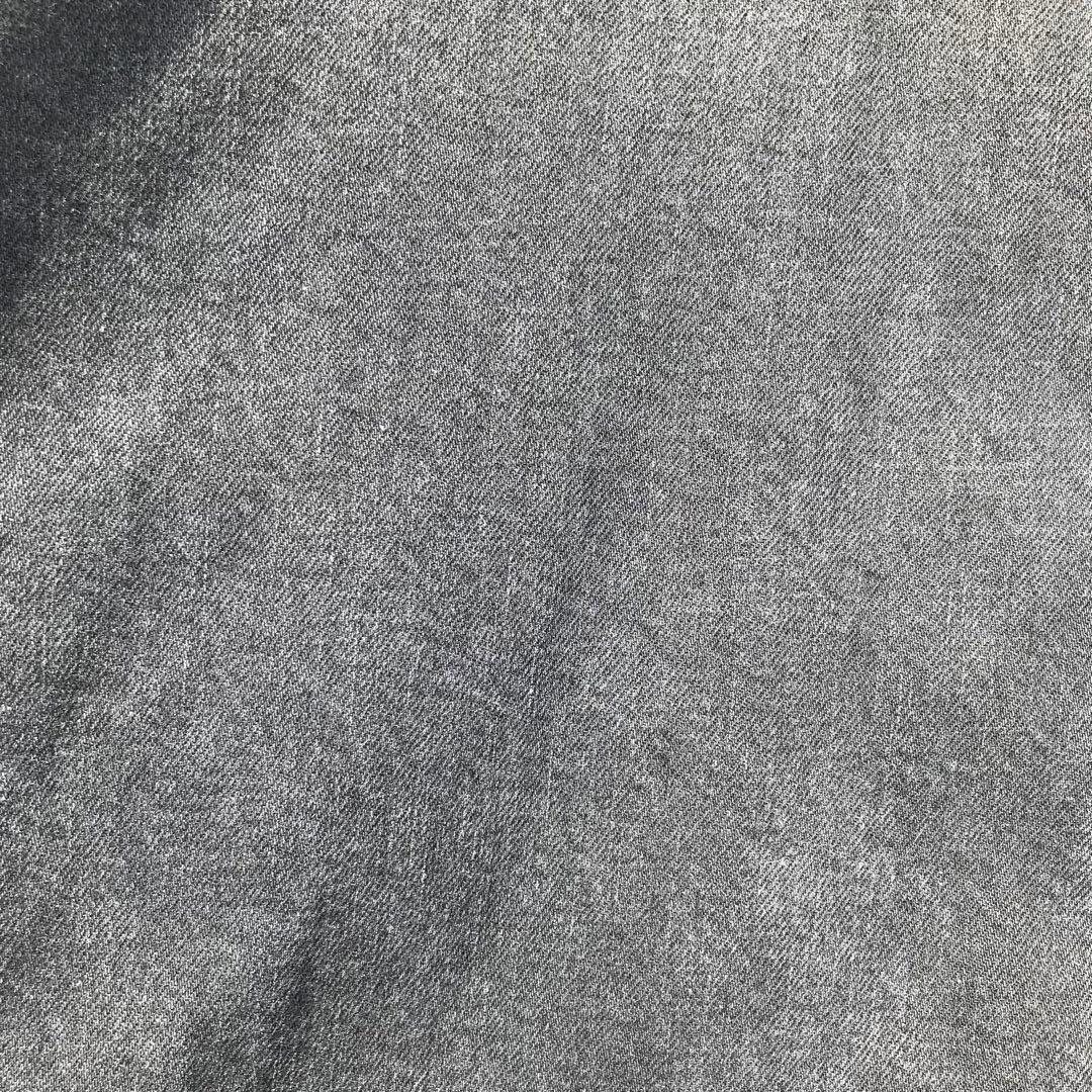 MB　シャツジャケット　M　デニム　ウォッシュブラック　he024