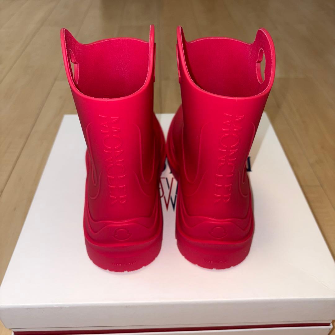 モンクレール MONCLER レインブーツ ピンク 37（約23.5~24cm）
