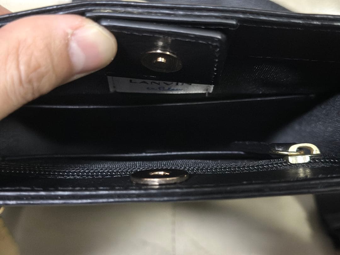 ランバンオンブルー アールデコミニショルダーバッグ 135周年記念バッグ