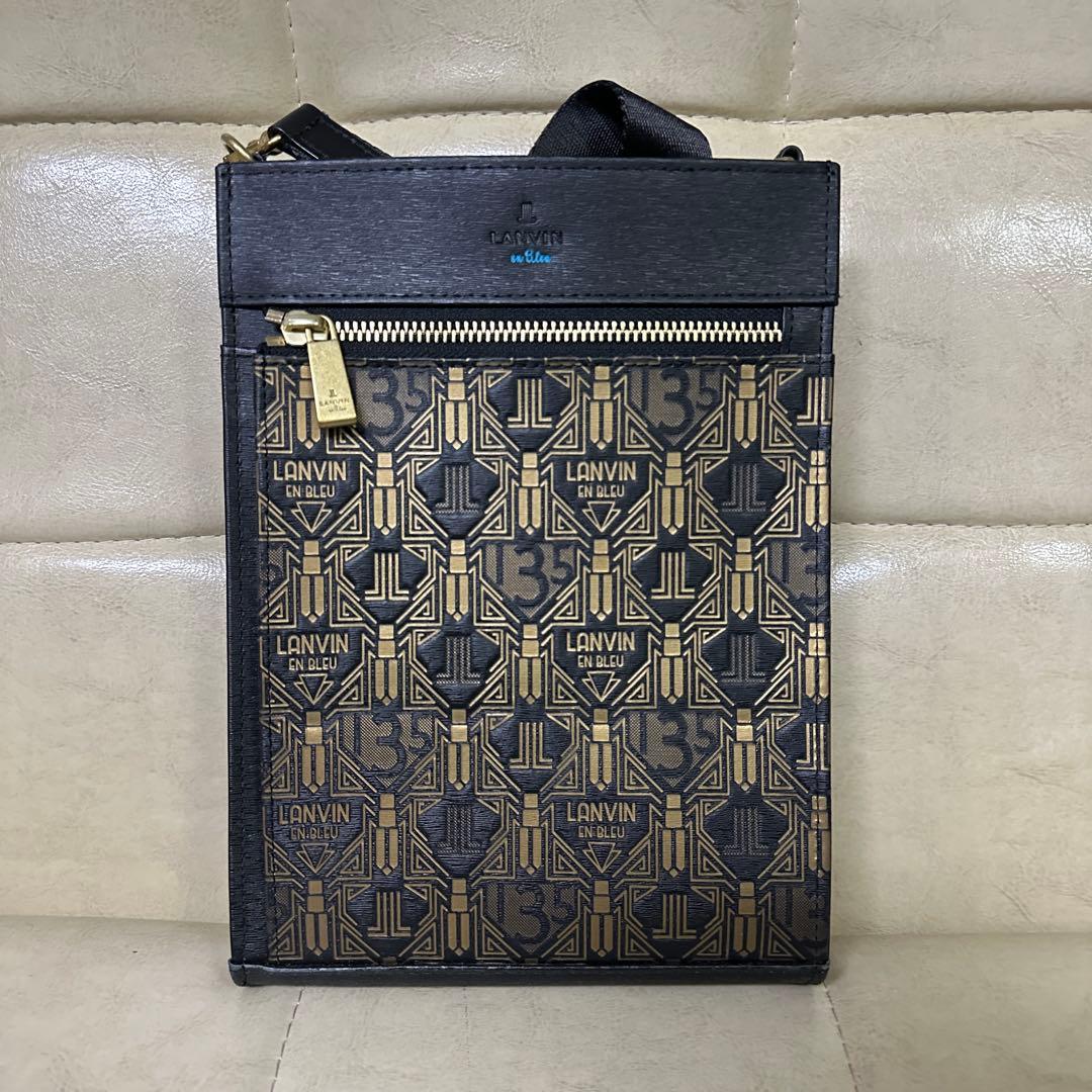 ランバンオンブルー アールデコミニショルダーバッグ 135周年記念バッグ