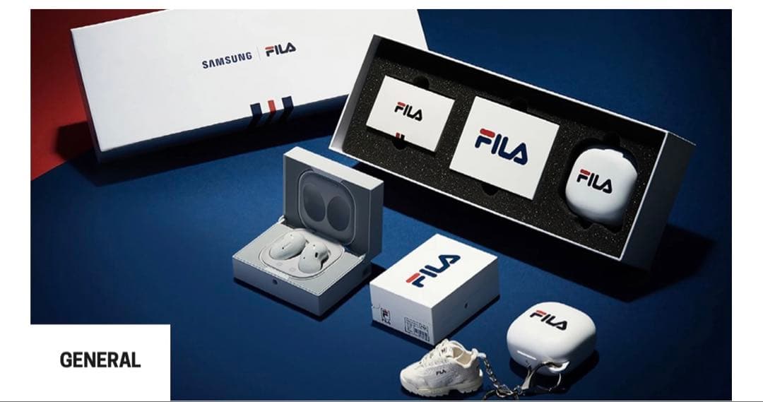 【限定品】【最終値下げ】Samsung FILA ワイヤレスイヤホン ホワイト