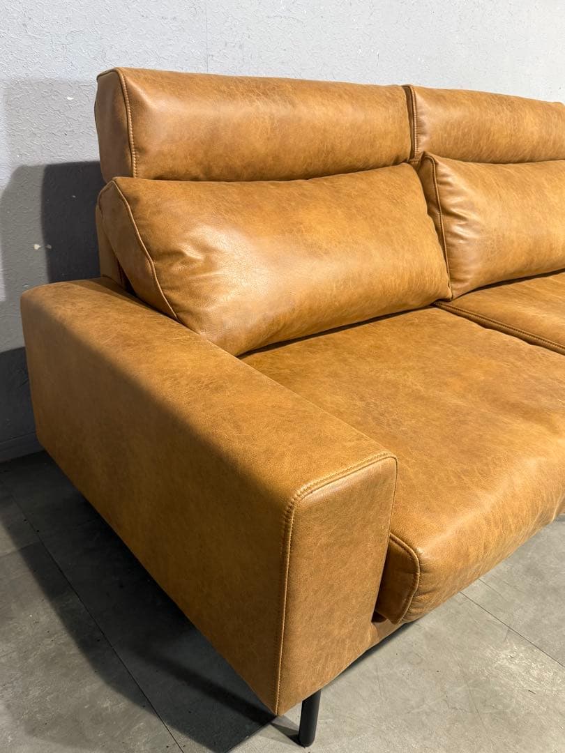 【Zak】関家具　CRASH GATE プルート 2.5人掛けソファ