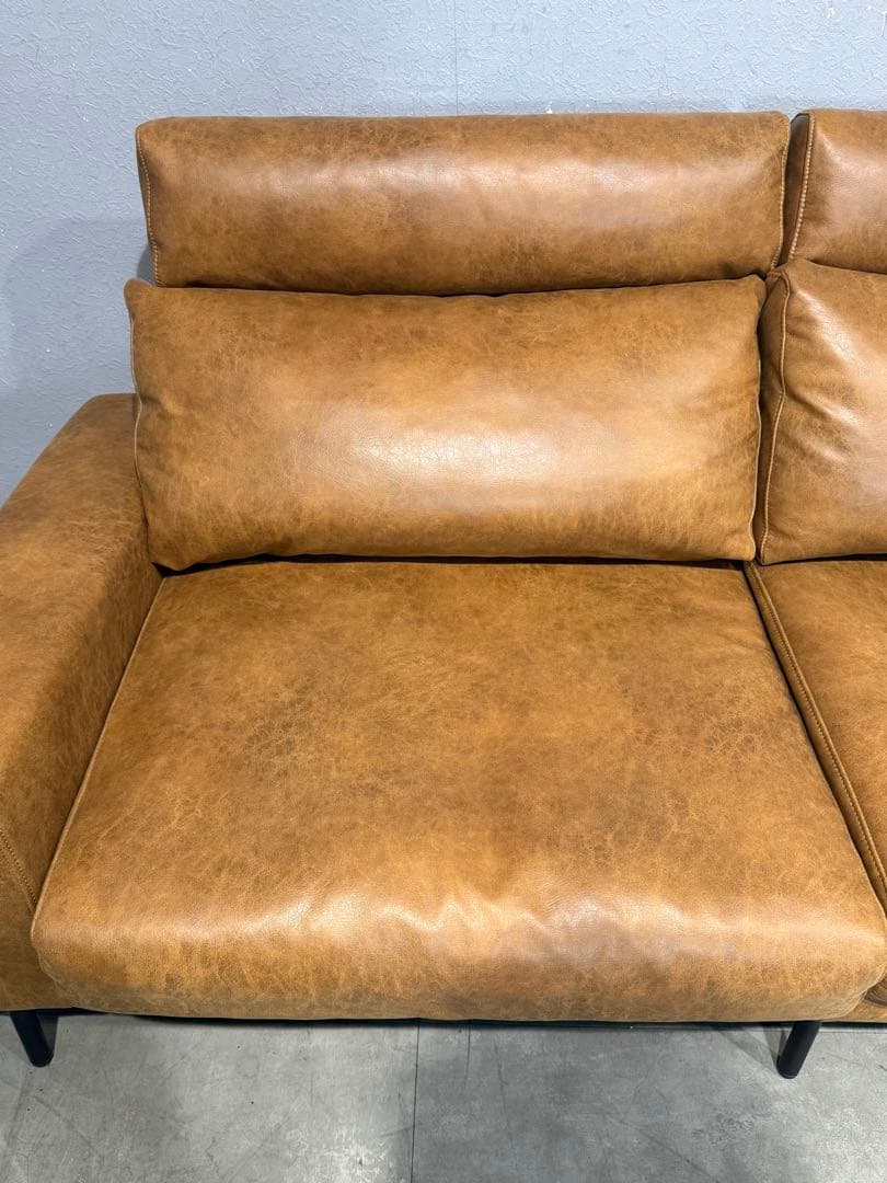 【Zak】関家具　CRASH GATE プルート 2.5人掛けソファ