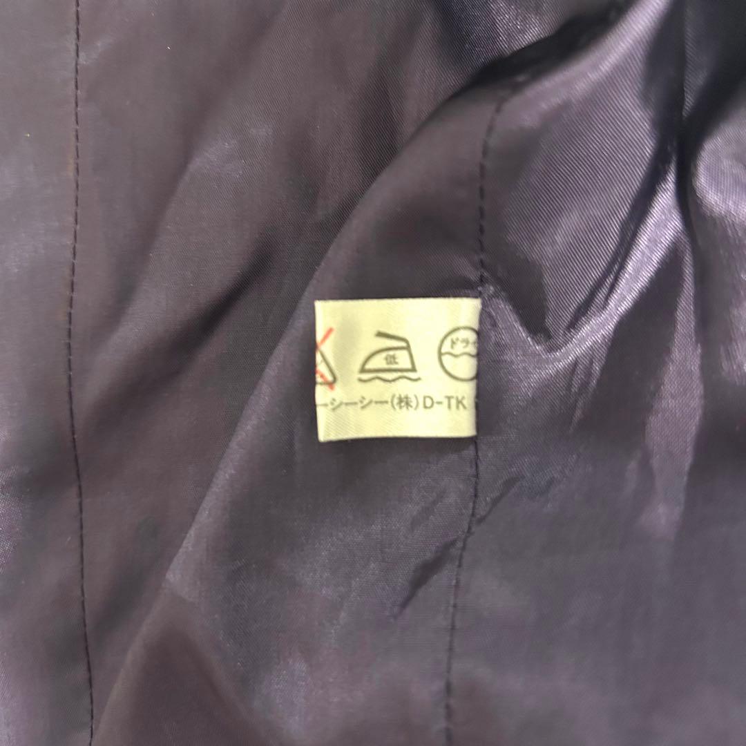 美品 CELINE セリーヌ 金ボタン装飾 テーラードジャケット パープル M