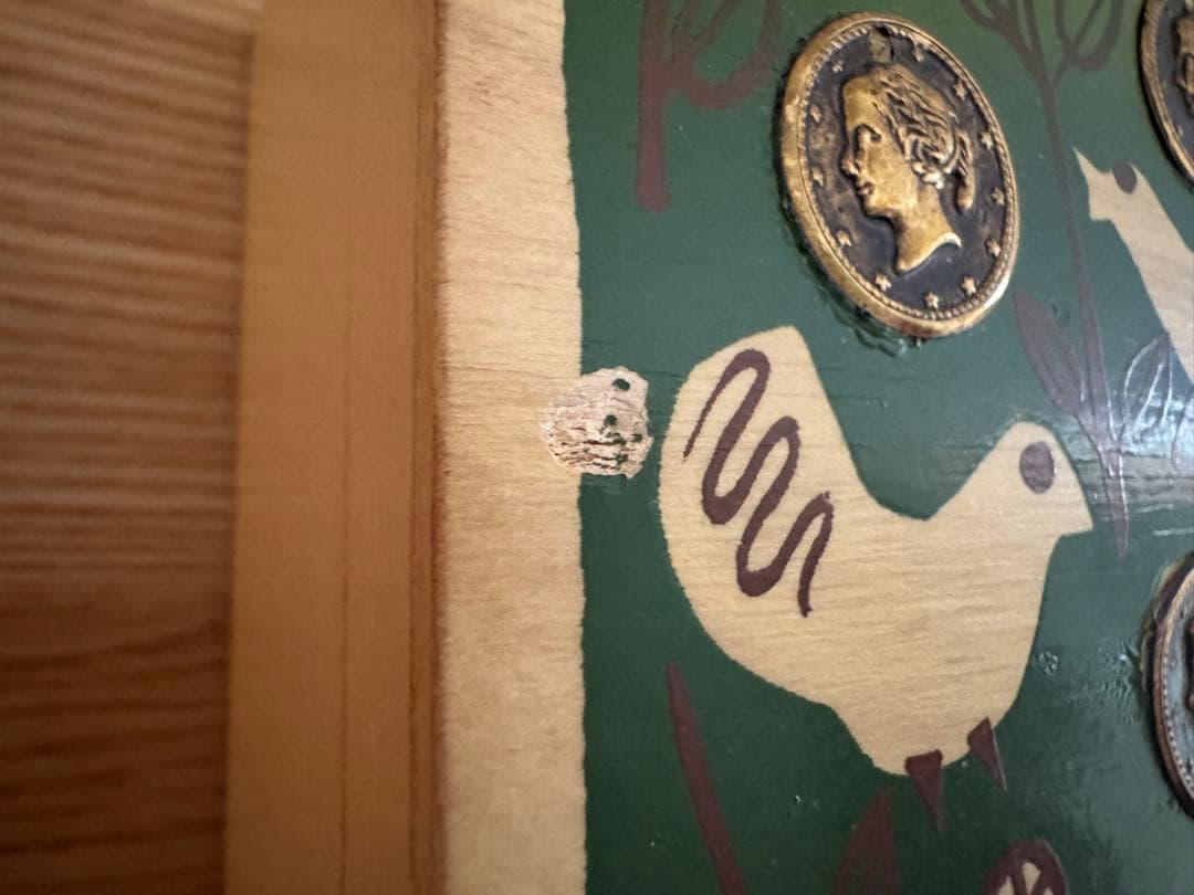 エニッドコリンズ 木製 ハンドバッグ Enid Collins