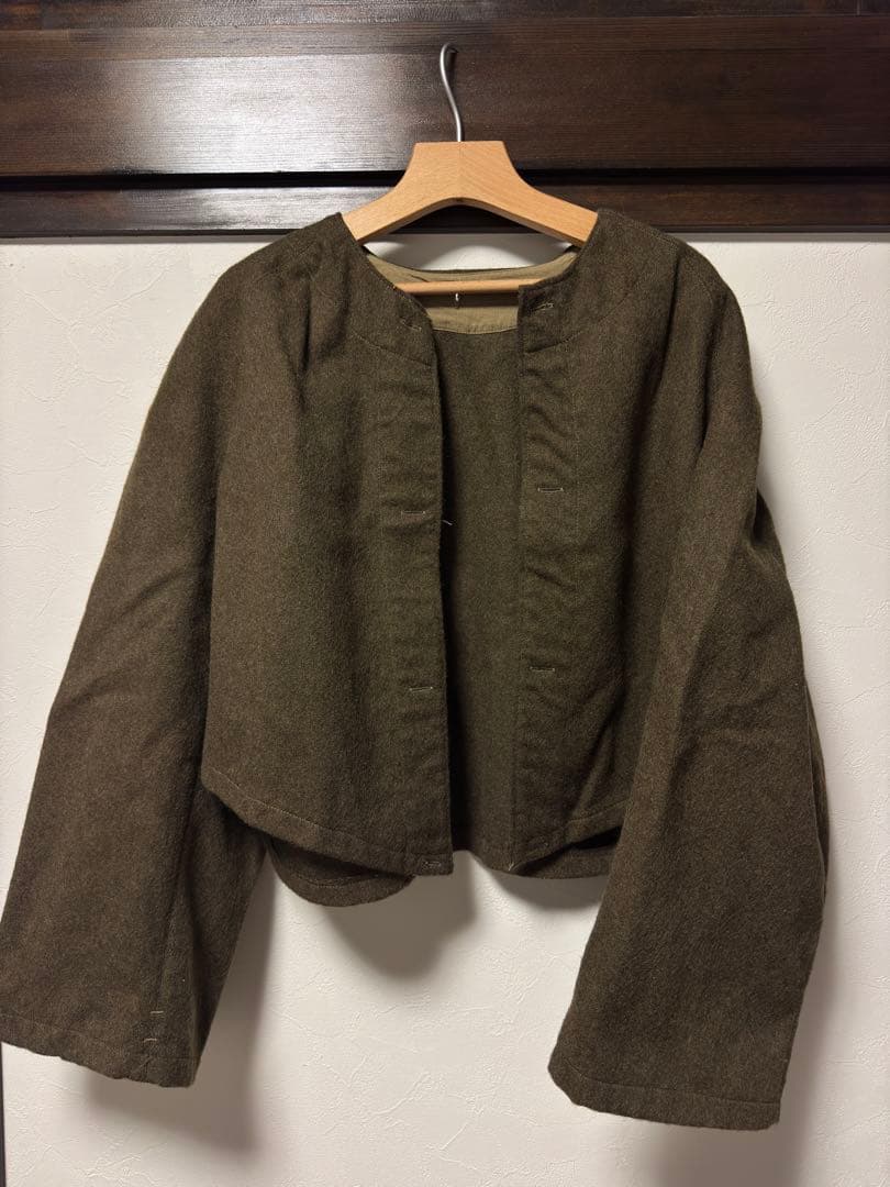 1950'S フランス軍 M35 モーターサイクルコート ウールライナー