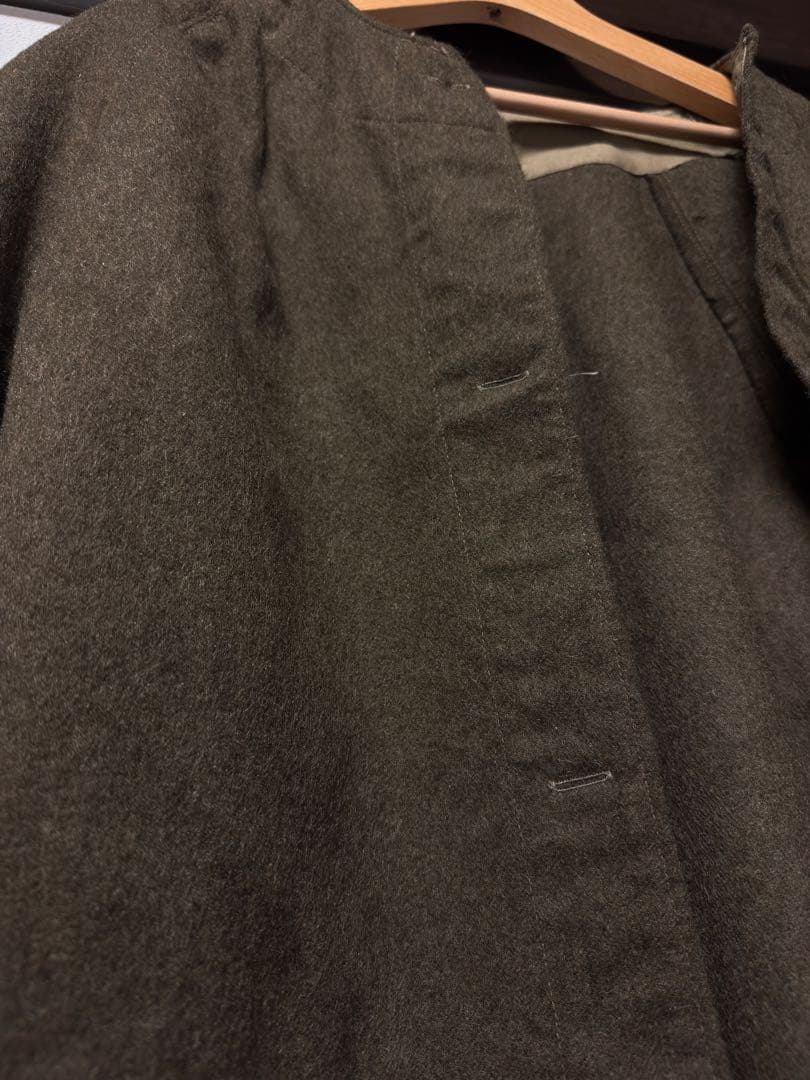 1950'S フランス軍 M35 モーターサイクルコート ウールライナー