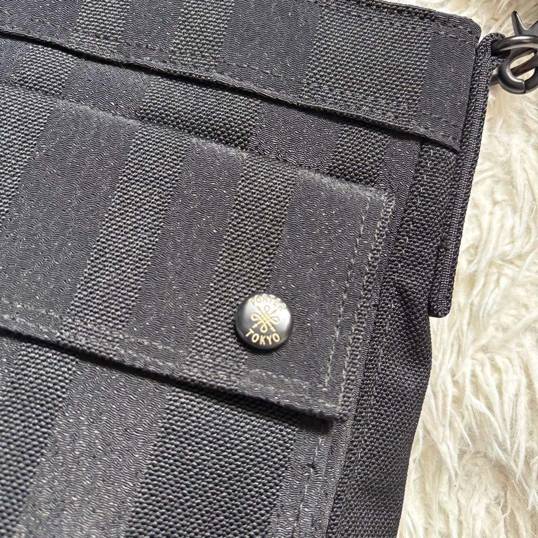 完売品　PORTER ポーター　タンゴブラックシリーズ　ショルダーバッグ　黒