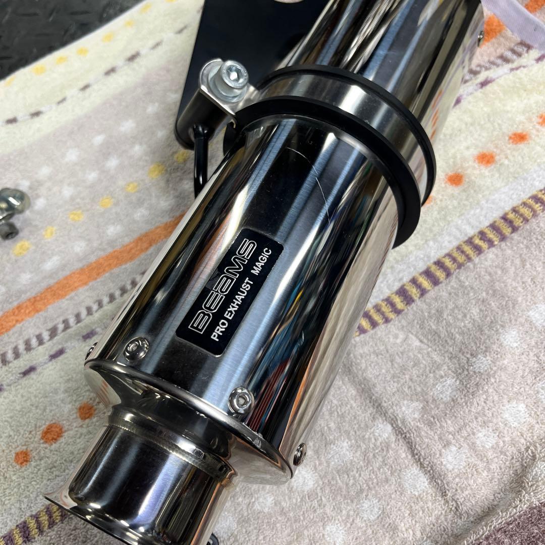 ズーマー AF58 BEAMS マフラー