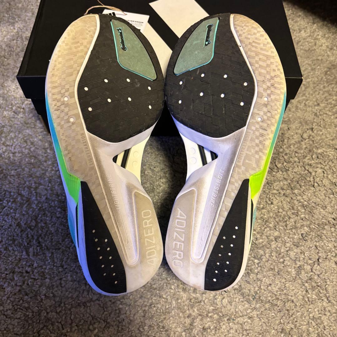 【使用回数1回】【26.5㎝】アディゼロ ボストン13M