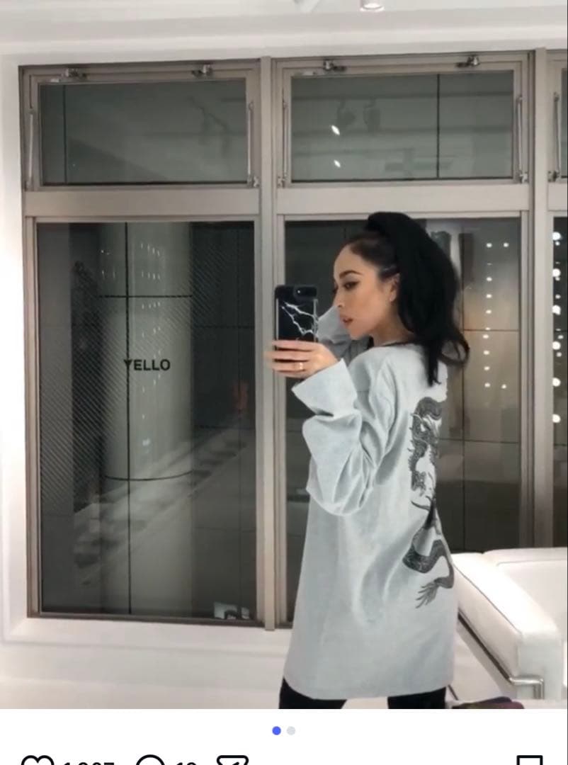 【新品未使用】激レア！YELLO ドラゴンロンT サンドベージュ