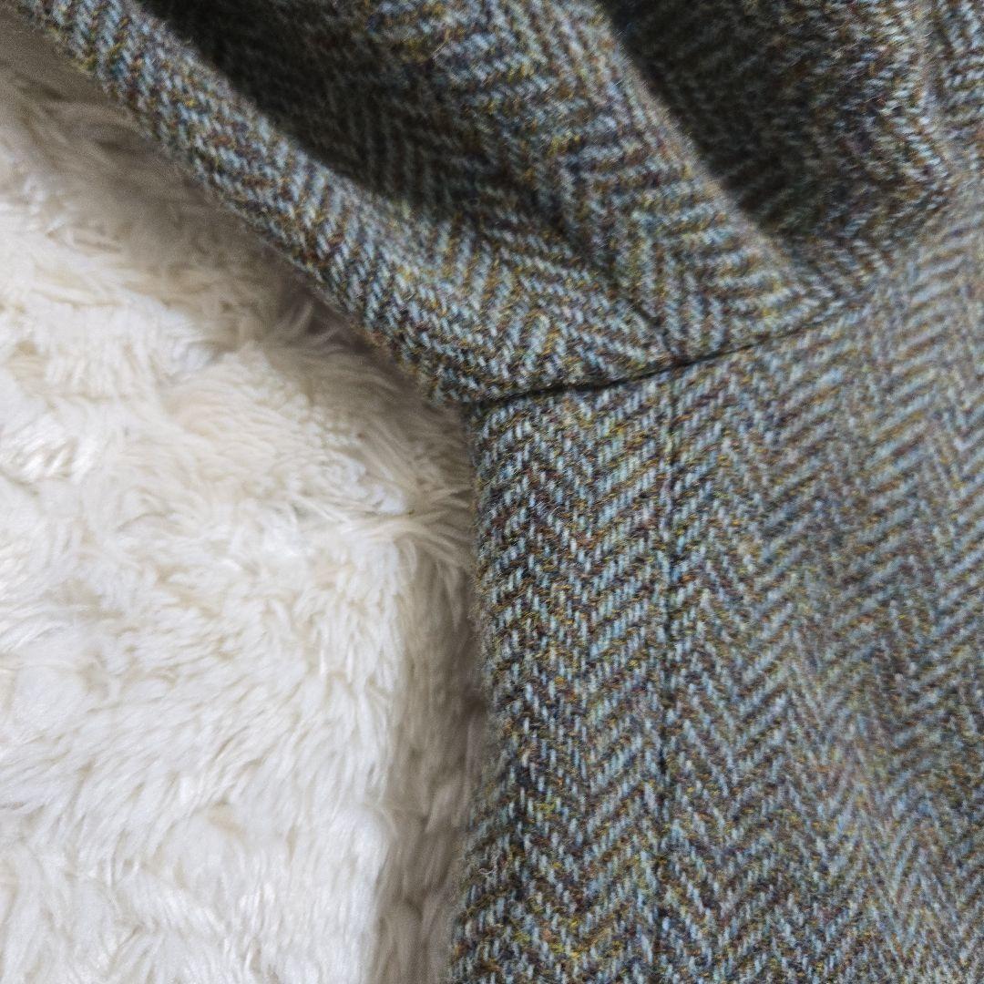 ポロ ラルフローレン ツイード ヘリンボーン テーラードジャケット イタリア製