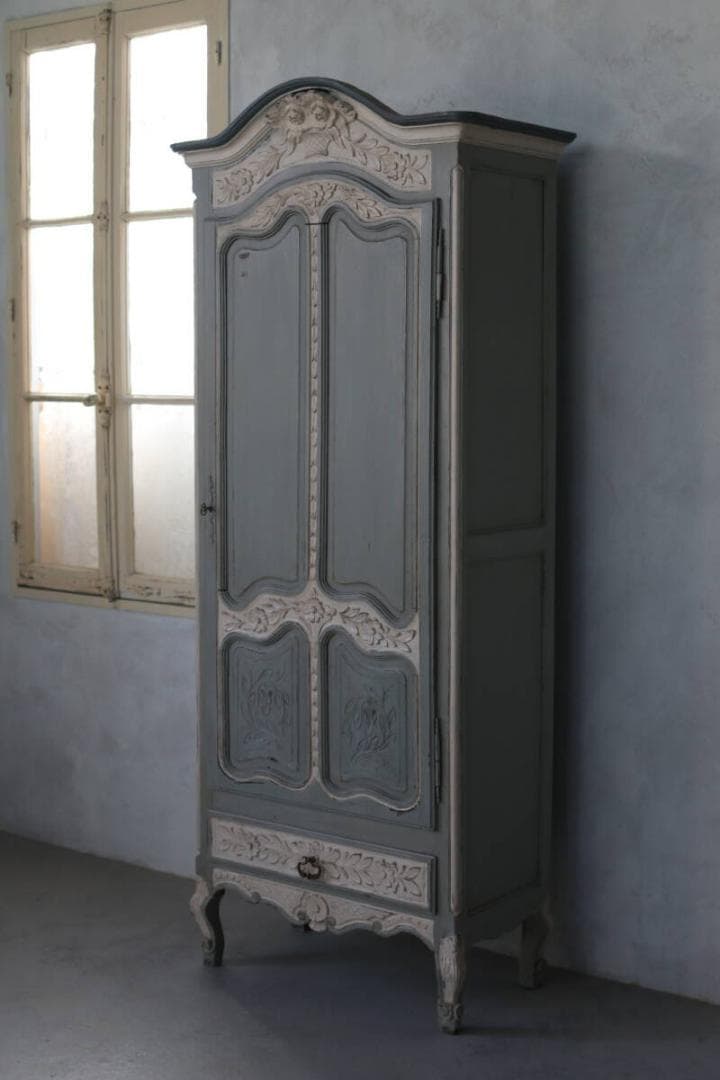 (K)フランスアンティーク　ノルマンディ 婚礼 キャビネット