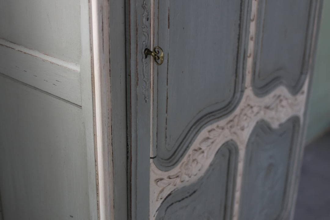 (K)フランスアンティーク　ノルマンディ 婚礼 キャビネット