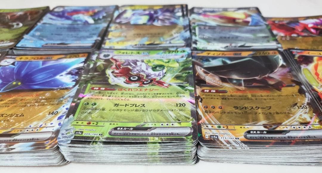 ポケモンカード SV4a RR　500枚　大量まとめ　シャイニートレジャーex