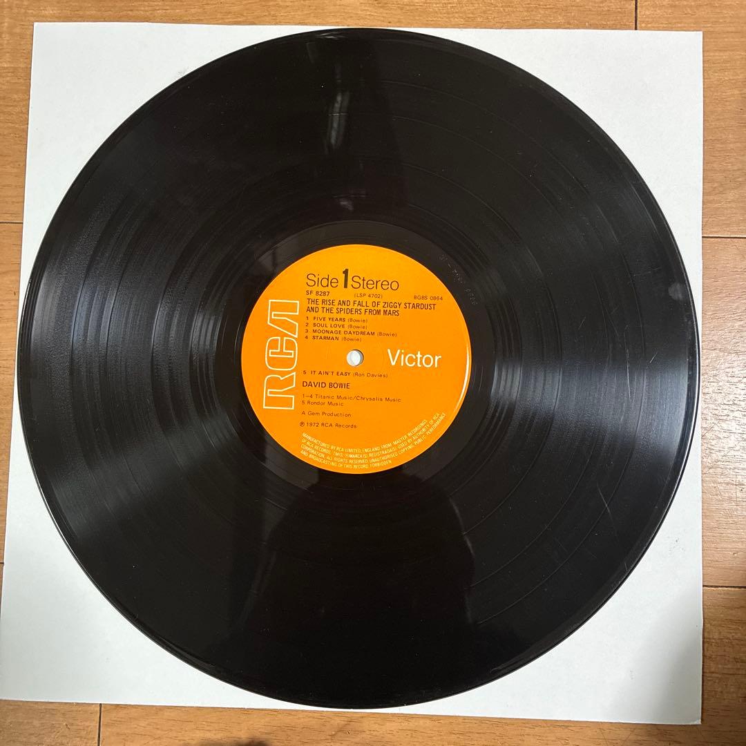 デヴィッドボウイ 名盤 レコード ジギースターダスト UKオリジナル盤