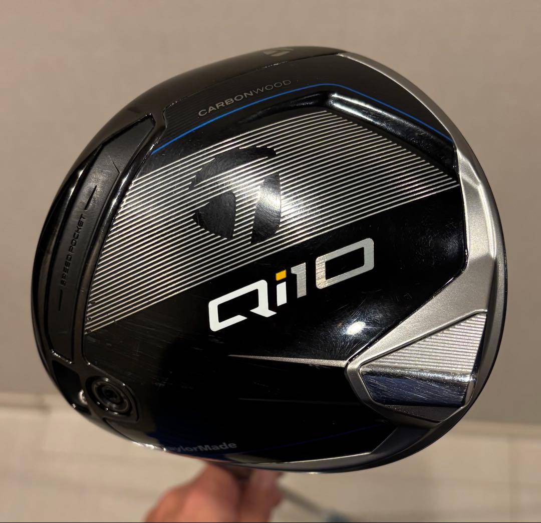 TaylorMade Qi10 ドライバー レフティ ヘッドカバー付き