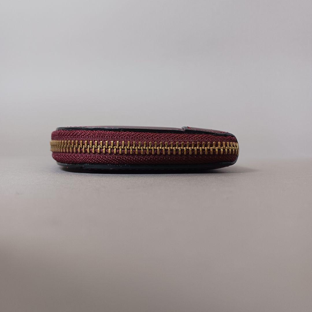 678/良品/ITAGAKI イタガキ/長財布/L字ファスナー/レザー/ボルドー