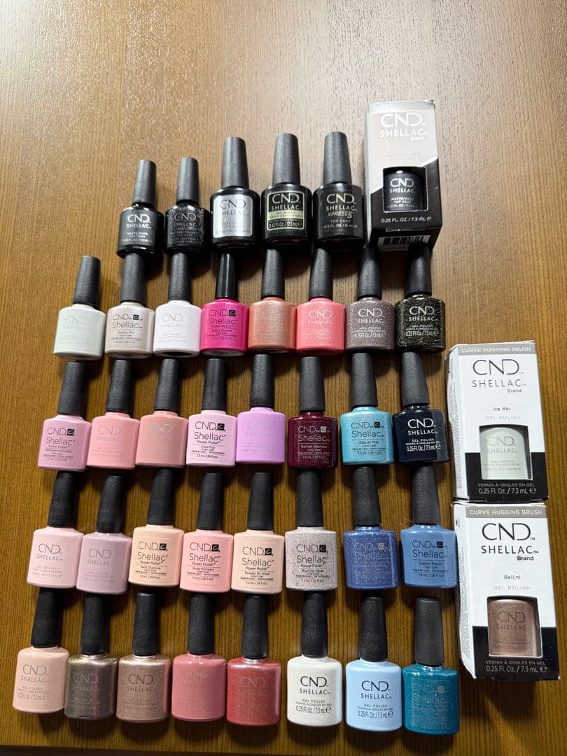 CND シェラック ジェルネイル セット