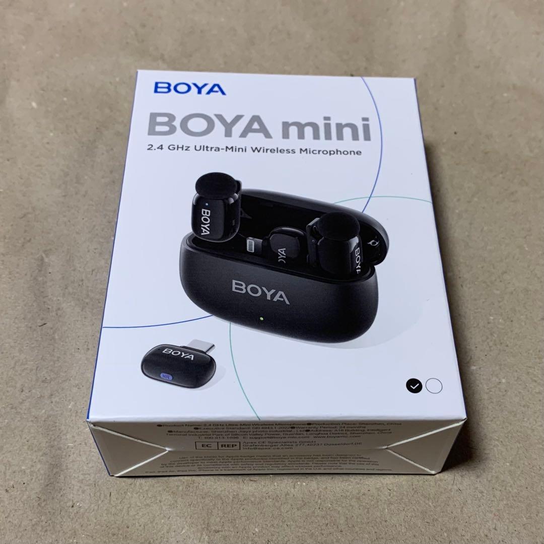BOYA mini-12 ワイヤレスマイク